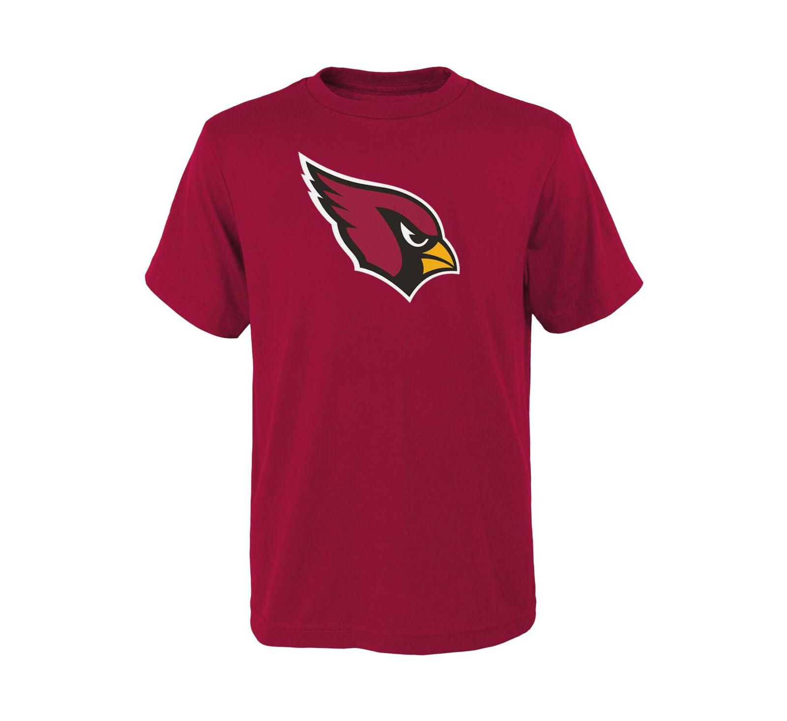 Детская футболка Outerstuff Cardinal Arizona Cardinals с основным логотипом