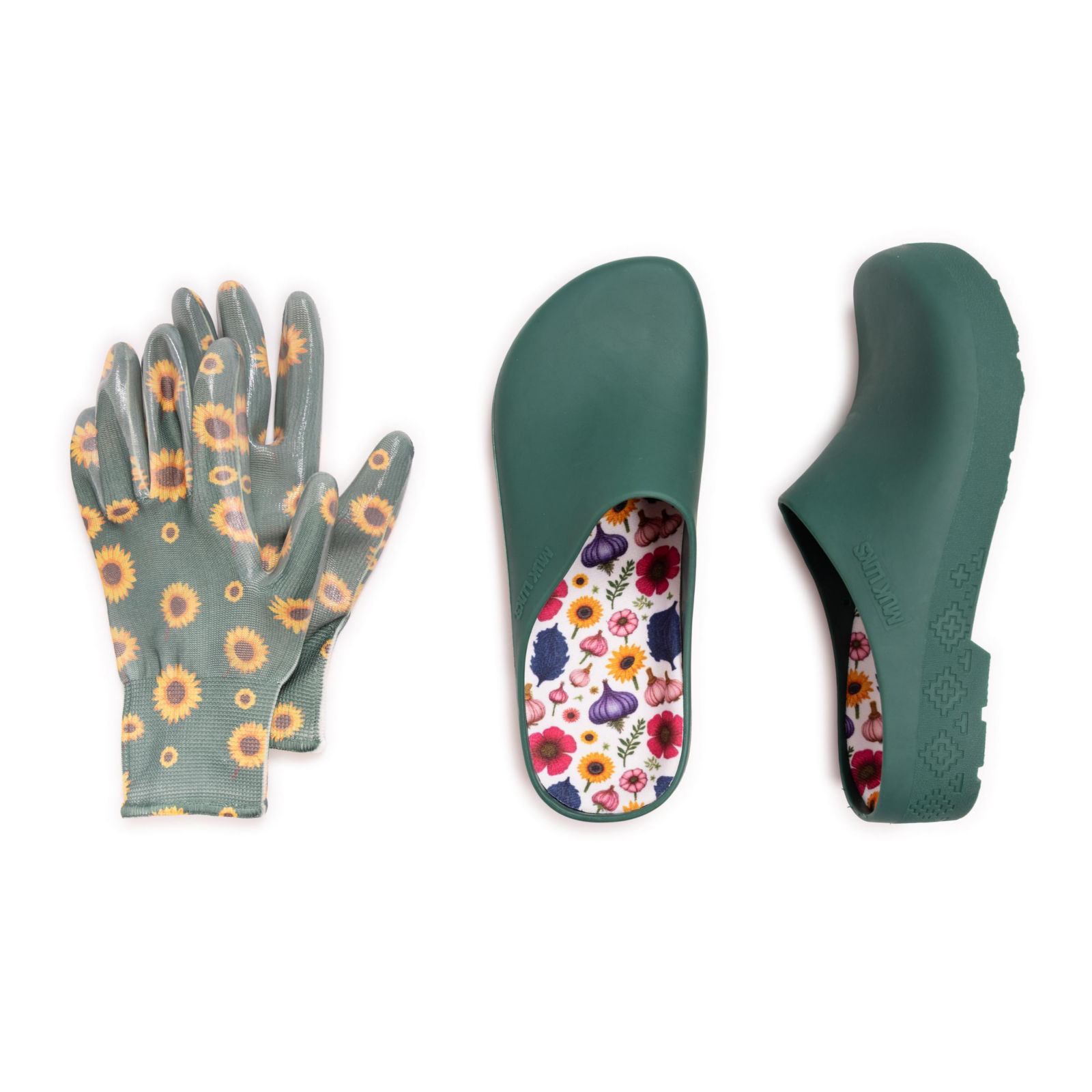 Muk Luks Women's Garden Clog and Glove Set