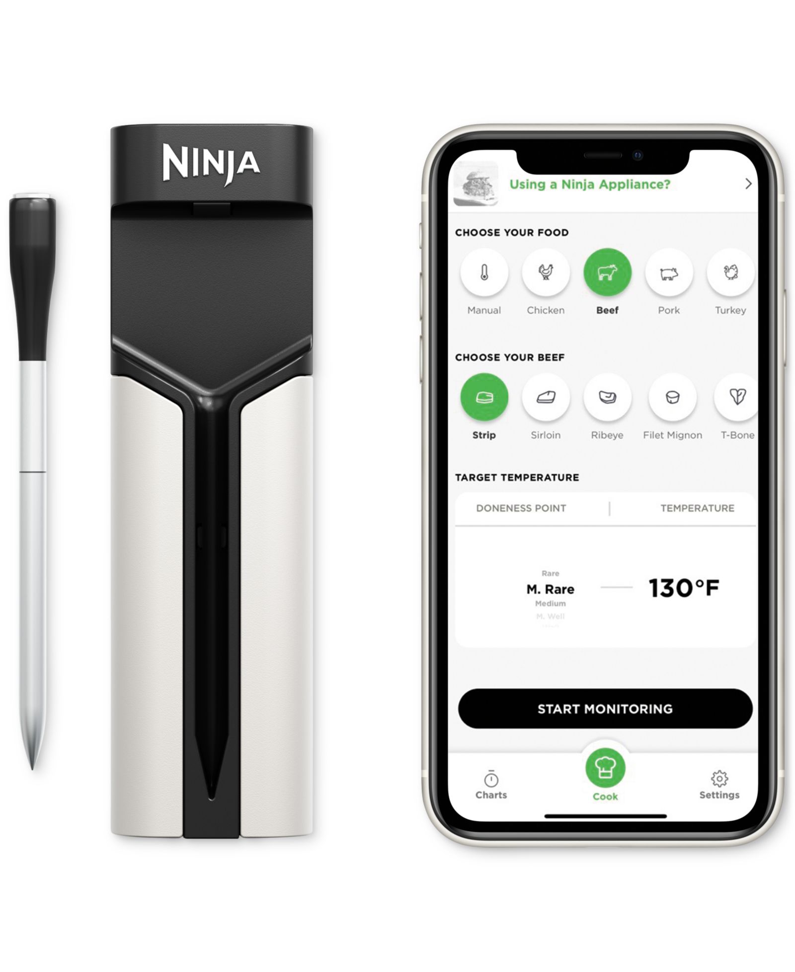 Беспроводной термометр Ninja ProChef™ Connected Indoor & Outdoor, WP100