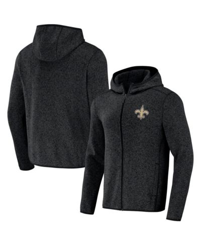 Мужское худи NFL x Darius Rucker Collection by Fanatics Black New Orleans Saints Fleece Pullover