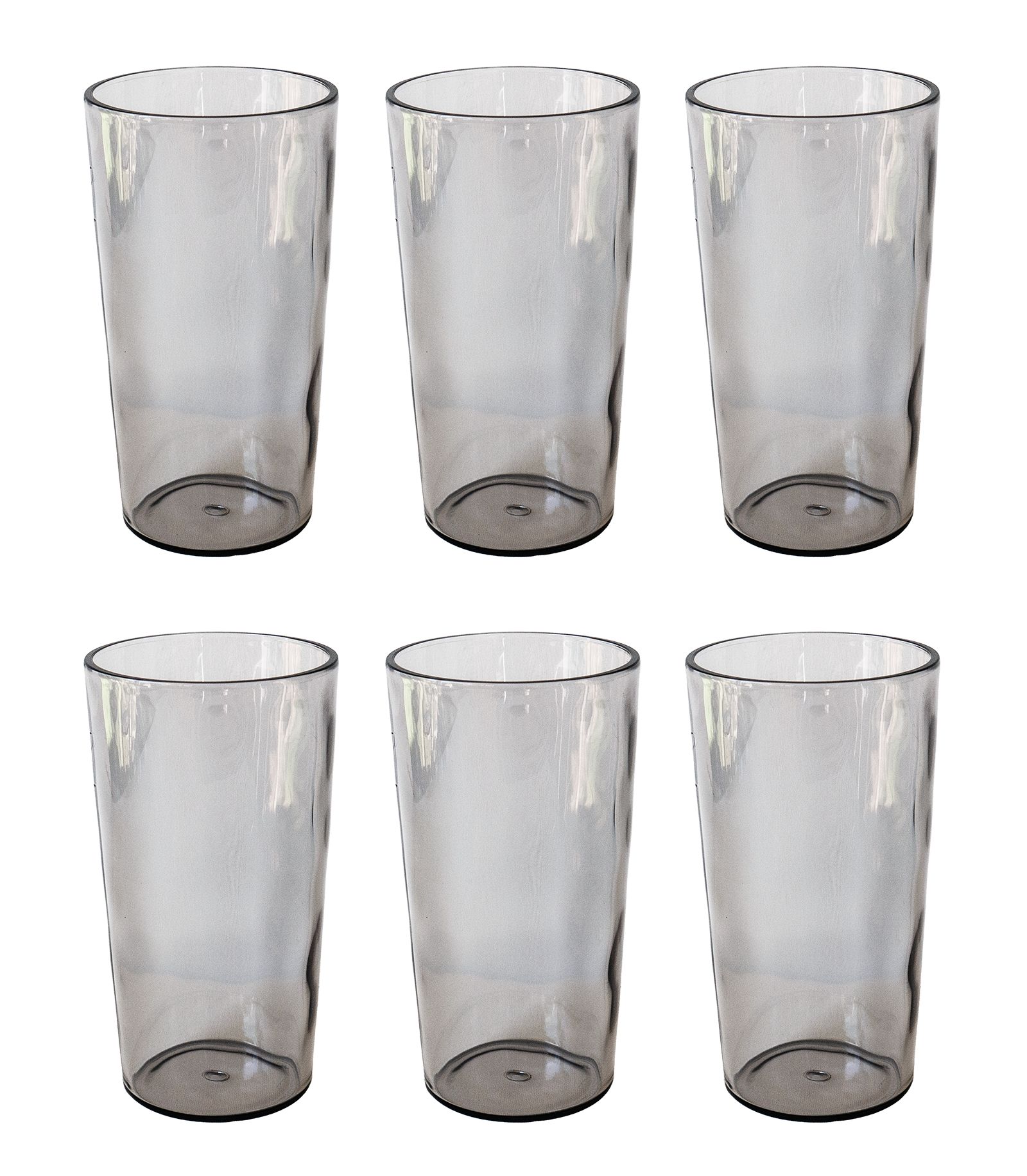 Abode Homewares Rustic Jumbo Glasses, Set of 6