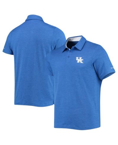 Поло-рубашка Men's Columbia Royal Kentucky Wildcats Tech Trail Omni-Shade