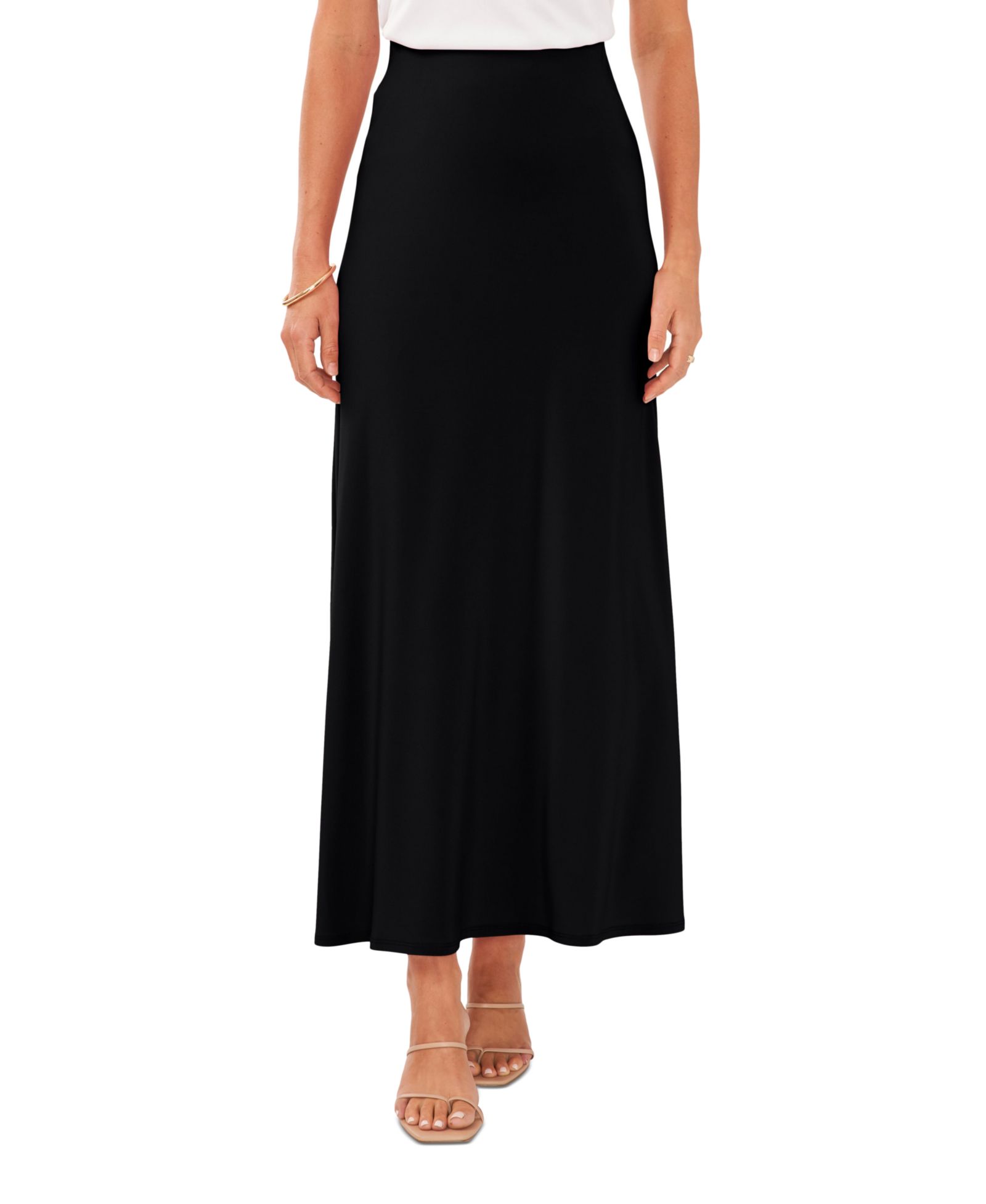 Vince Camuto Women's Smooth Pull-On Maxi Skirt