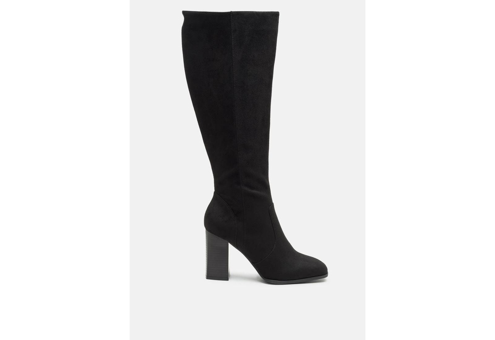 London Rag Womens Zilly Knee High Faux Suede Boots