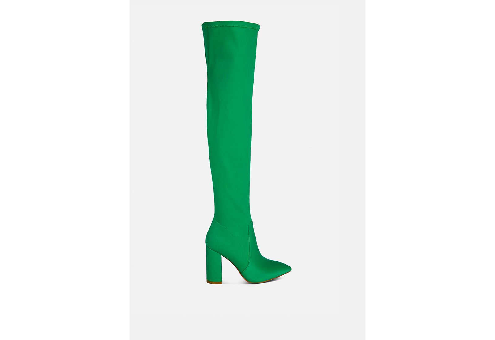 London Rag Women's Schiffer High Block Heeled Long Boot