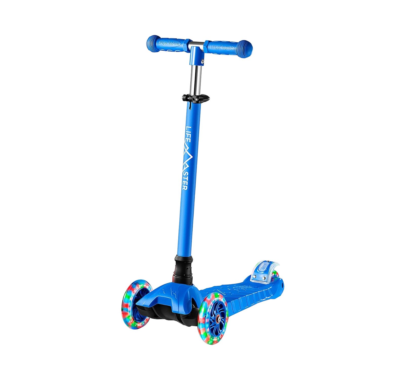 Самокат Lifemaster Kids 3-Wheel с LED колесами, регулируемый руль