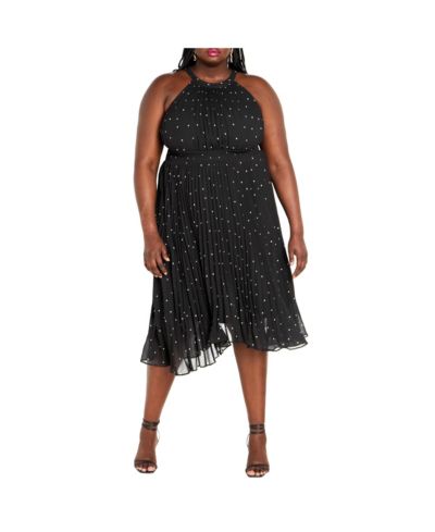 Платье Plus Size CITY CHIC Miriam Print