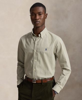 Мужская рубашка Polo Ralph Lauren Classic-Fit Plaid Twill