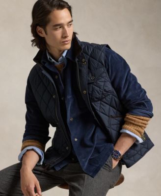Polo Ralph Lauren Мужская стеганая утилитарная жилетка The Beaton