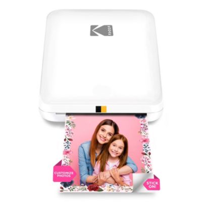 Компактный мобильный фотопринтер Kodak Step Slim, 2" x 3", белый