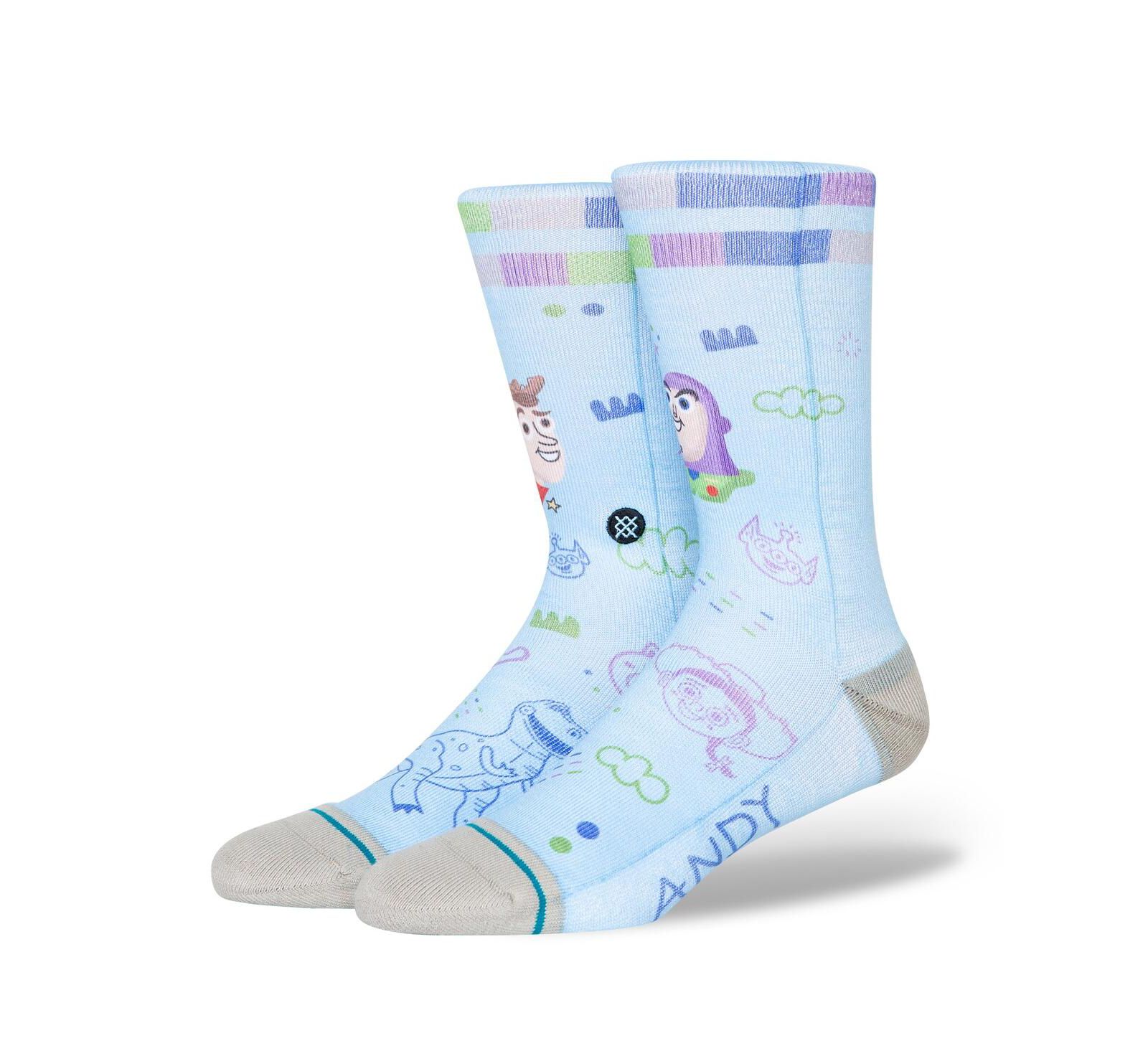 Men's and Women's Stance Toy Story FreshTek Crew Socks