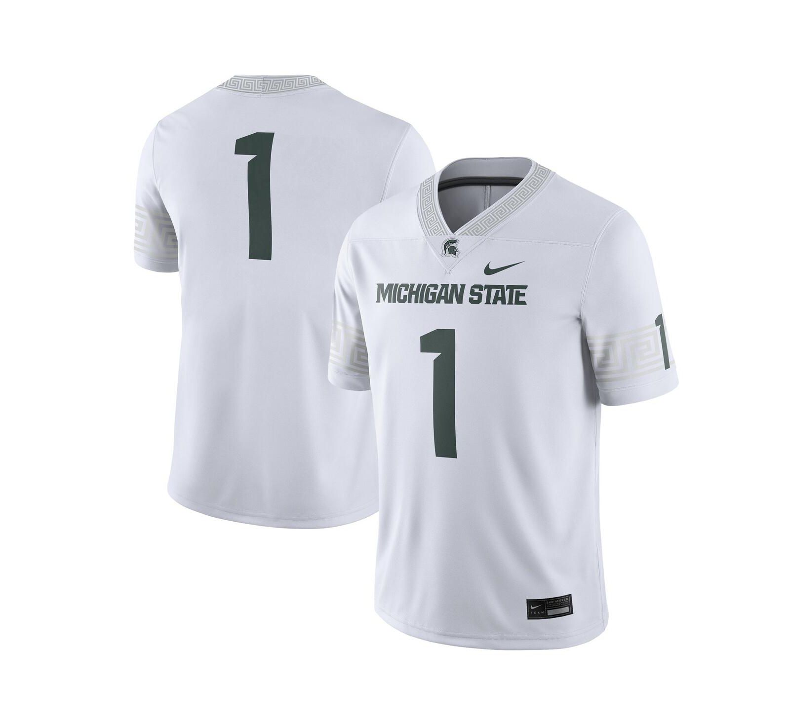Nike Мужская джерси Michigan State Spartans Football Game