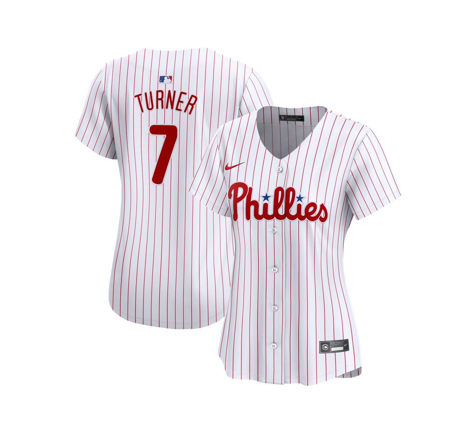 Джерси Nike Trea Turner Philadelphia Phillies 2024 Limited Player для женщин