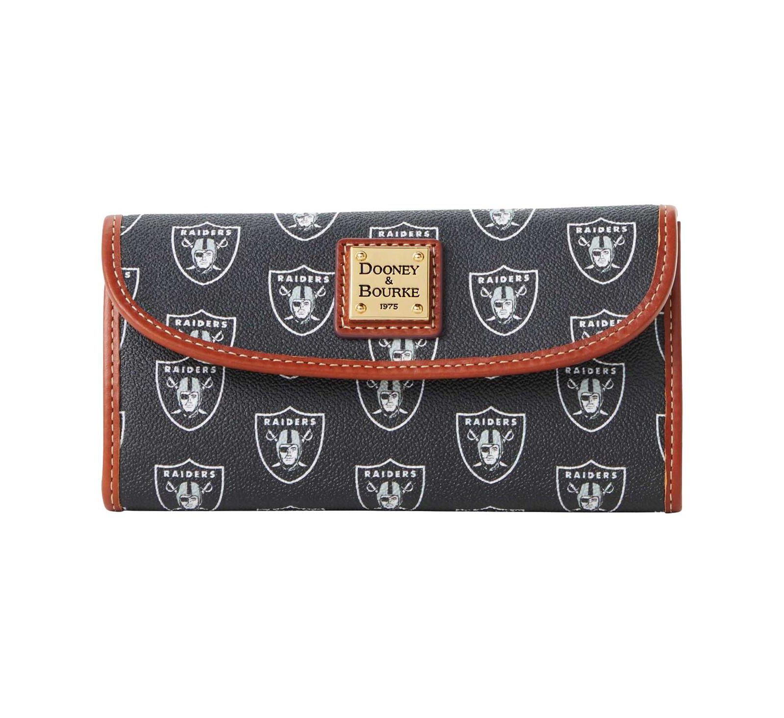 Женский кошелек Dooney & Bourke Las Vegas Raiders Continental