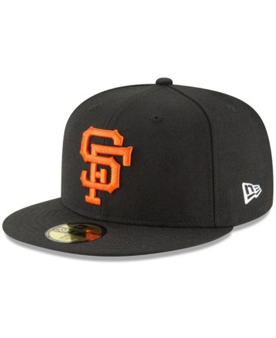 Men's New Era Black San Francisco Giants Cooperstown Collection Wool 59FIFTY Fitted Hat