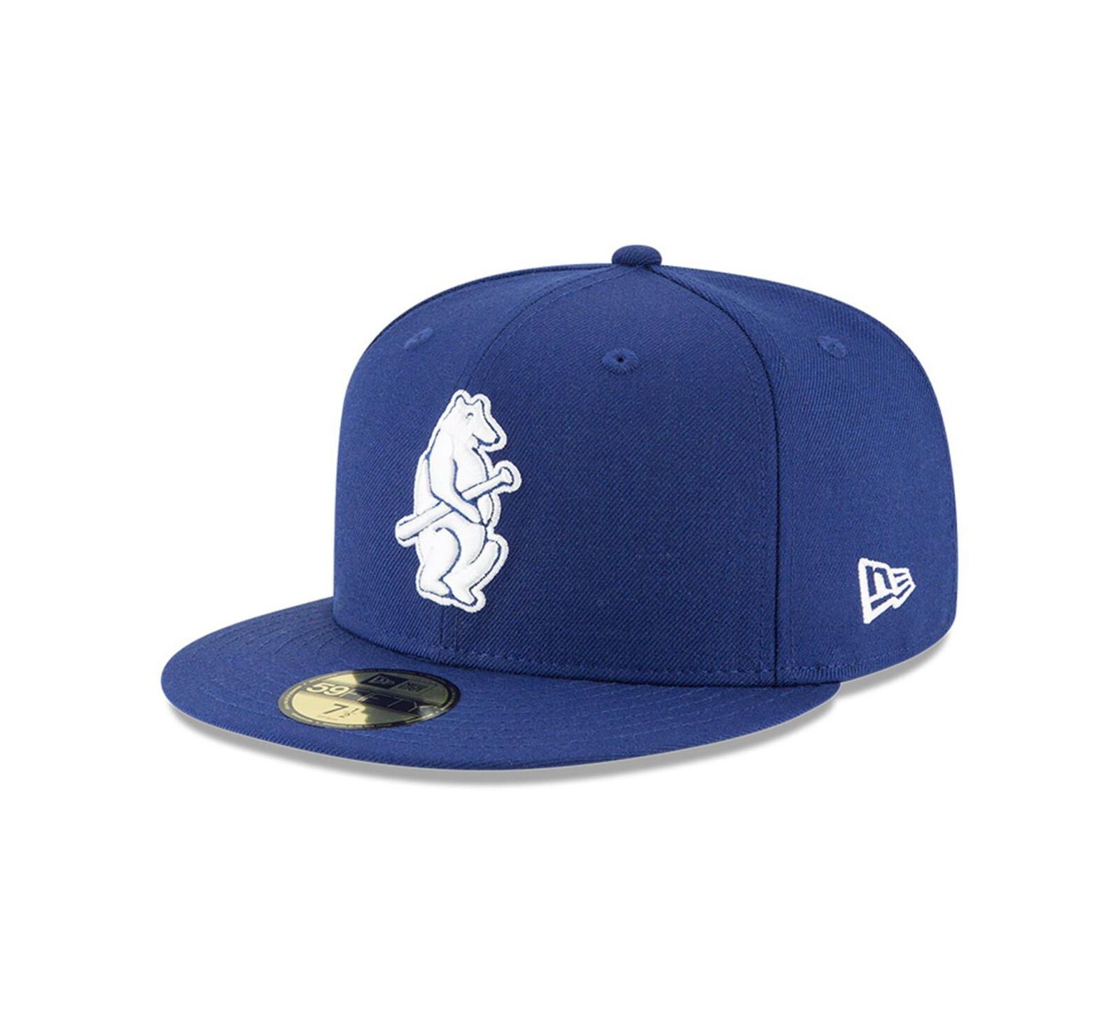 Men's New Era Royal Chicago Cubs Cooperstown Collection Wool 59FIFTY Fitted Hat