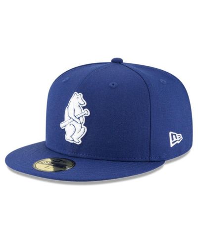 Men's New Era Royal Chicago Cubs Cooperstown Collection Wool 59FIFTY Fitted Hat