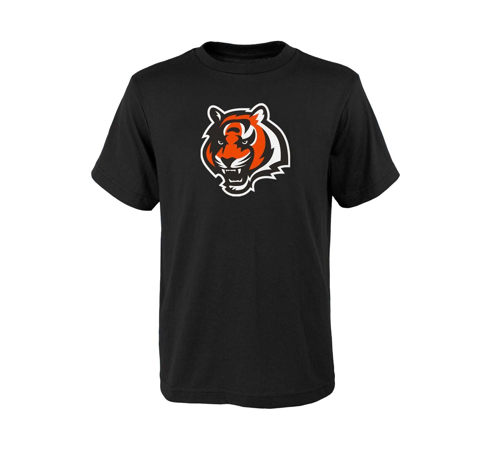 Детская футболка Outerstuff Cincinnati Bengals Primary Logo, черная