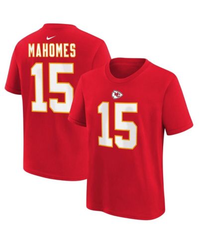 Футболка Nike Patrick Mahomes Red Kansas City Chiefs для мальчиков и девочек