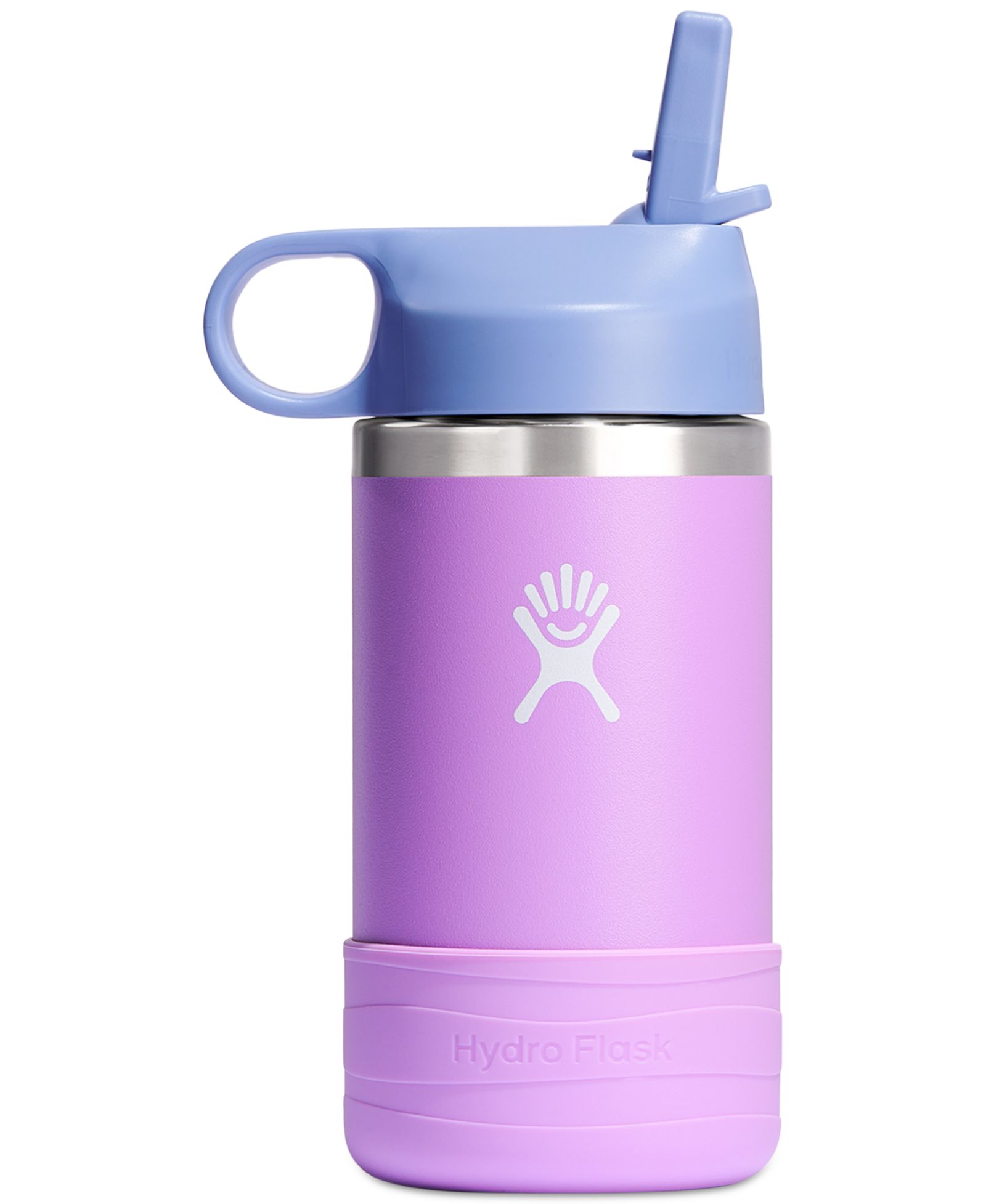 Детская бутылка Hydro Flask Wide-Mouth Stainless Steel, 12-Oz.