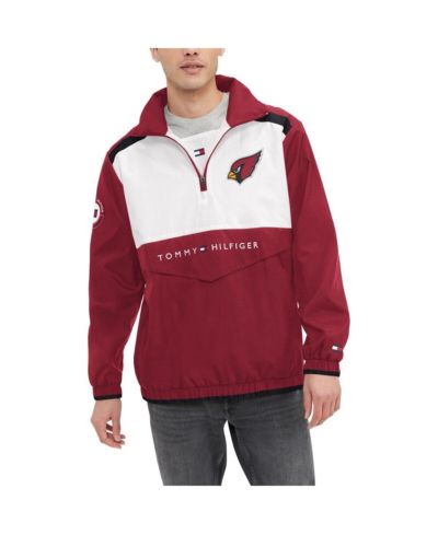 Мужская толстовка Tommy Hilfiger Carter Half-Zip с капюшоном, белая