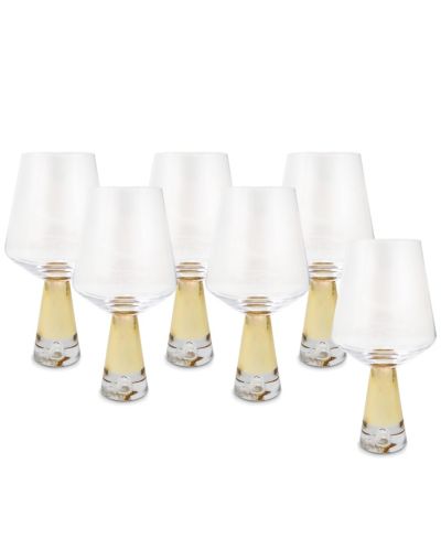 Vivience Stemmed Water Glasses, Set of 6