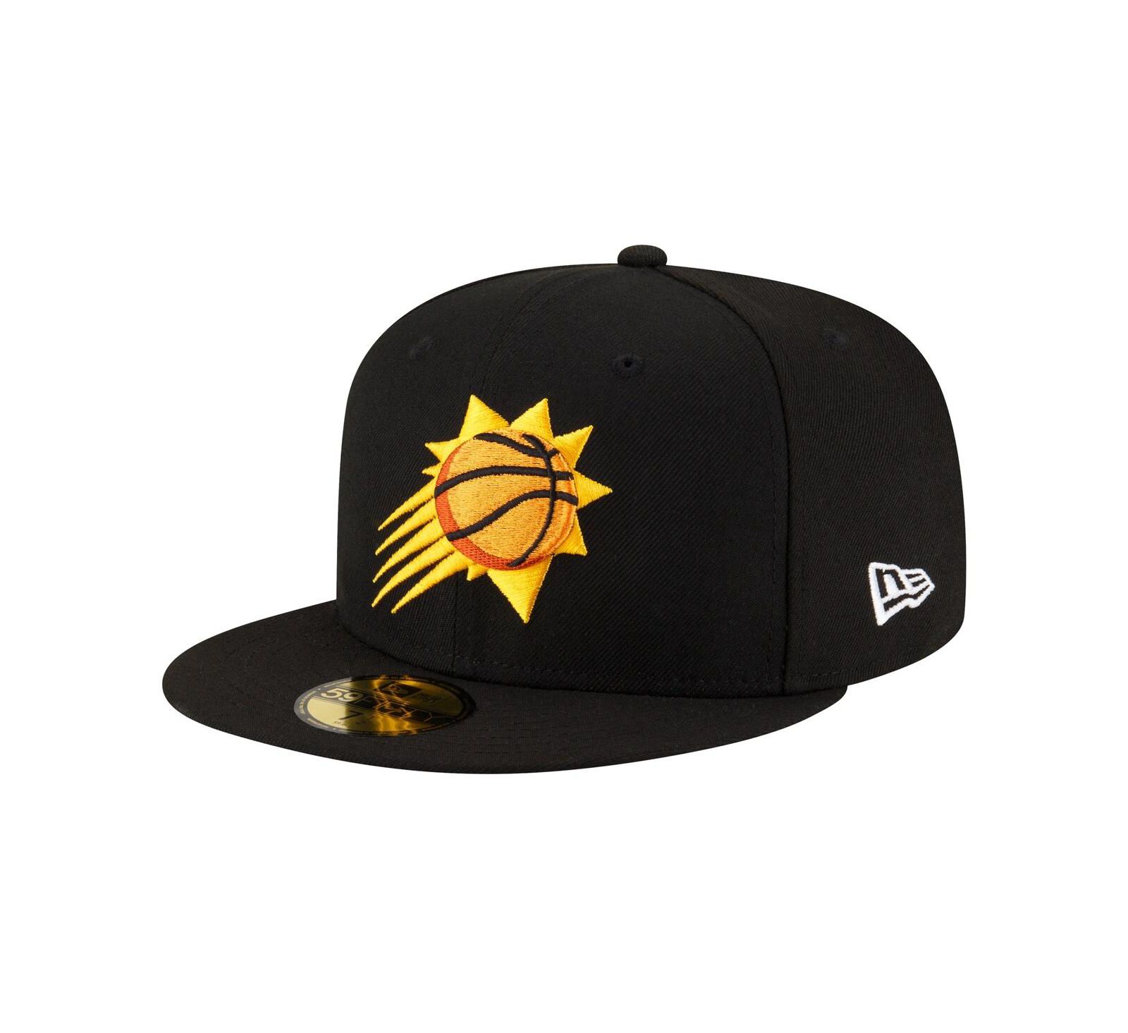 New Era Мужская кепка Phoenix Suns Team 59FIFTY Fitted Black