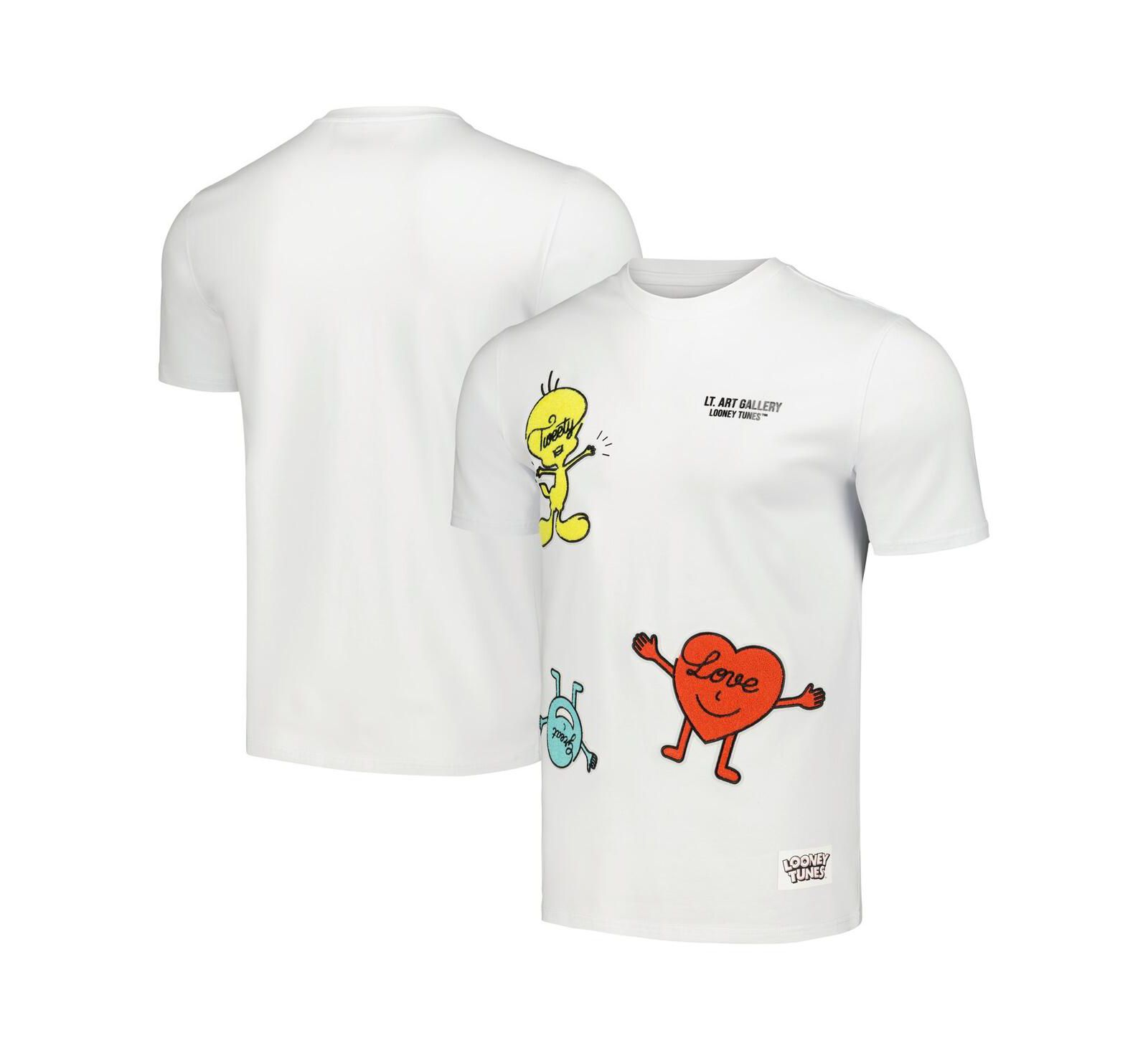 Мужской и Женский Freeze Max White Looney Tunes Positive Energy T-shirt