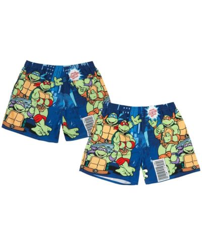 Мужские шорты DUMBGOOD Blue Teenage Mutant Ninja Turtles Comic Big Print