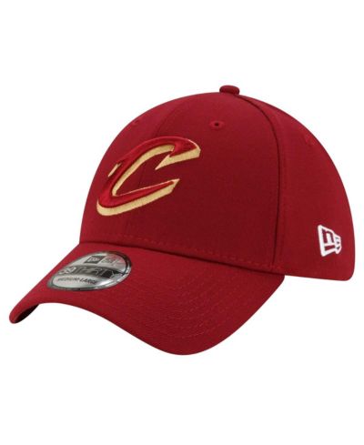 Мужская кепка New Era Wine Cleveland Cavaliers Logo 39THIRTY Flex