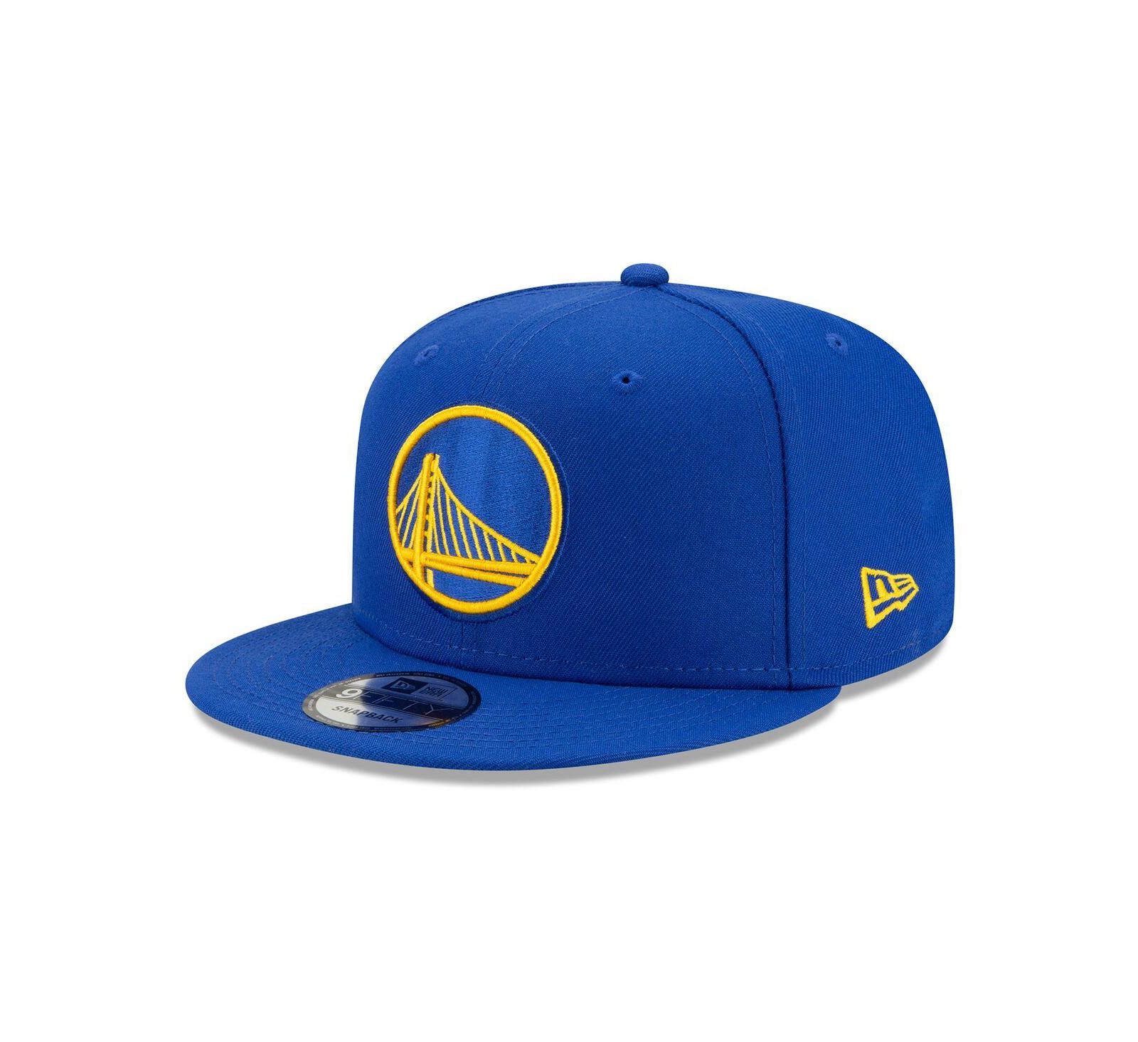 Мужская кепка New Era Golden State Warriors Official Team Color 9FIFTY Snapback