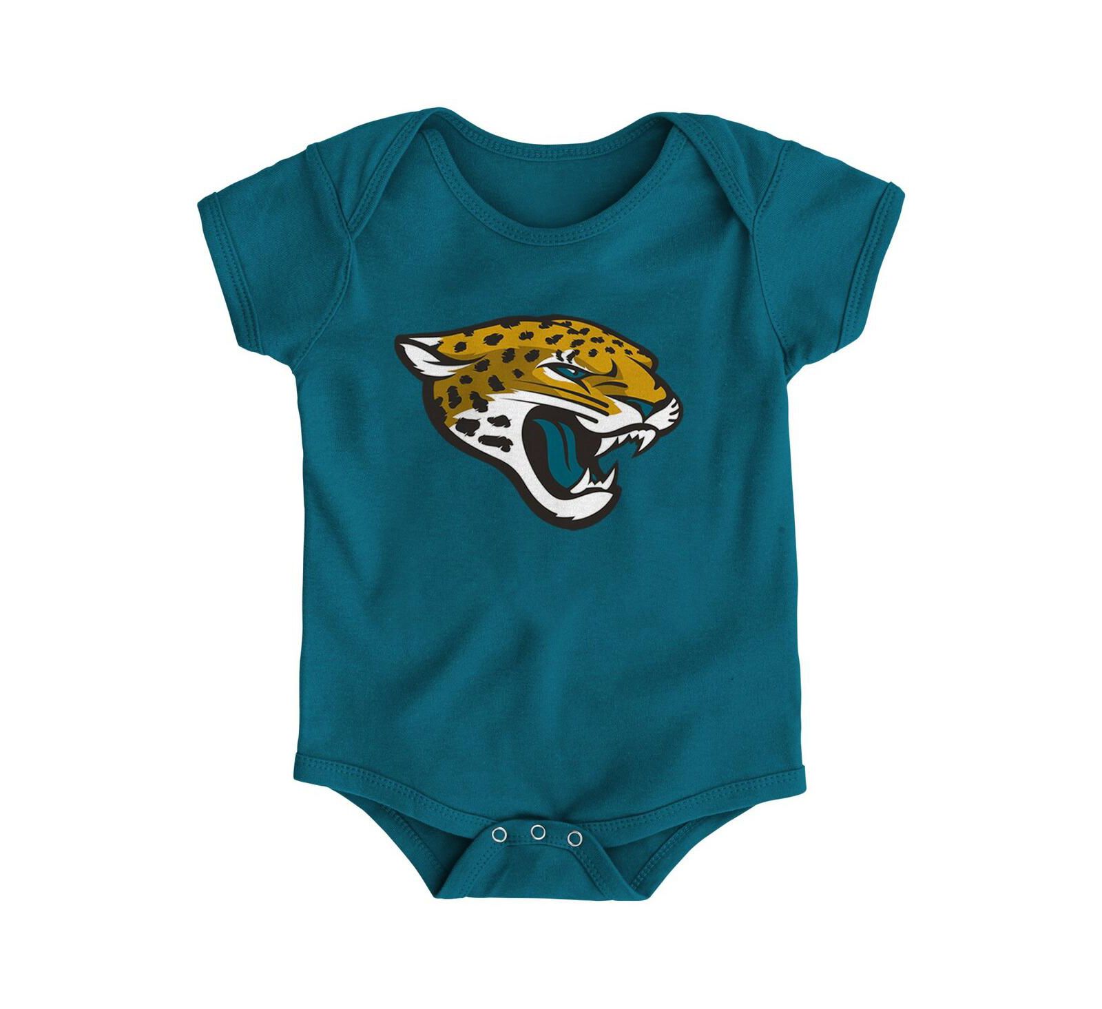 Боди Outerstuff Teal Jacksonville Jaguars Team Logo для детей