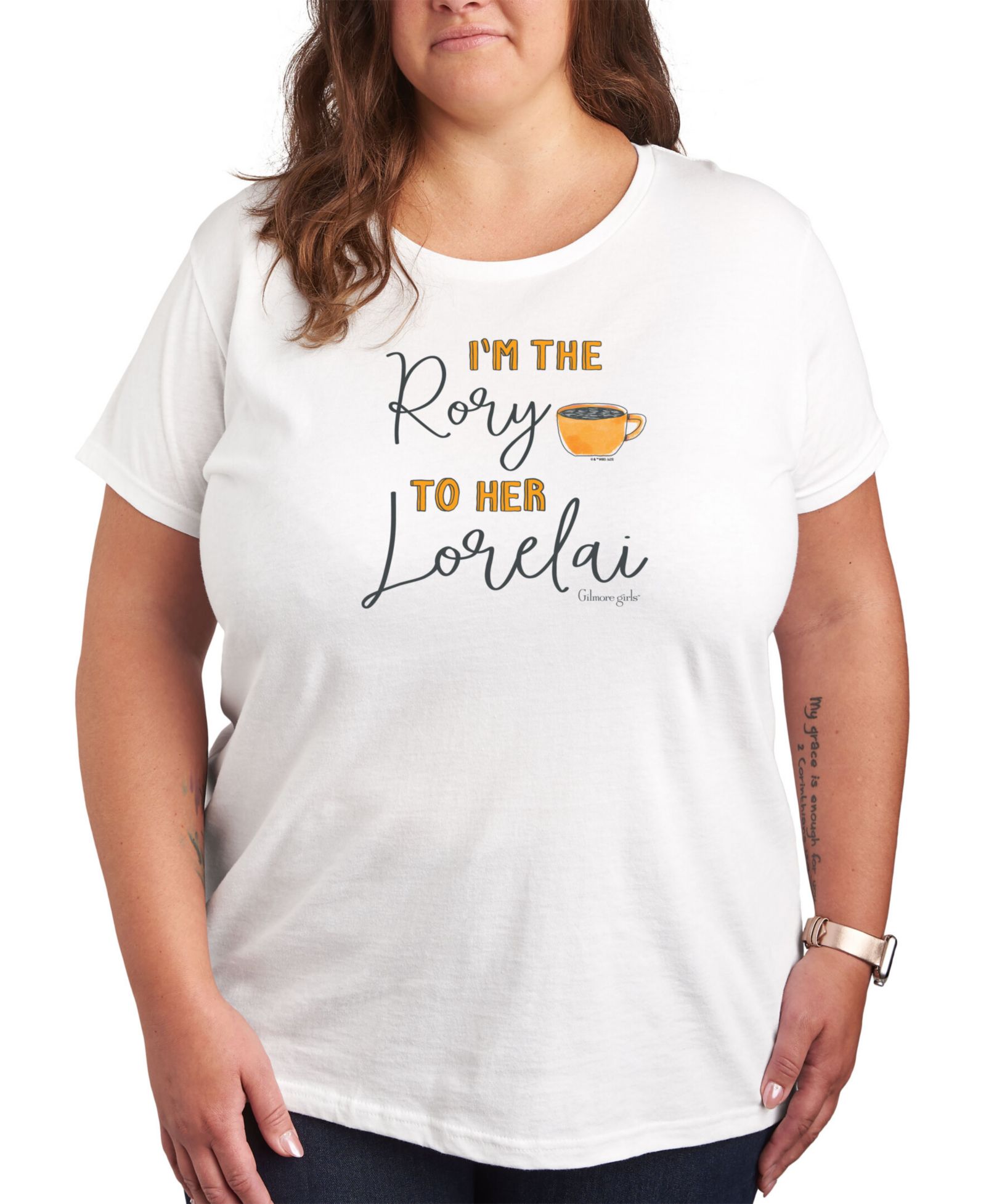 Футболка Hybrid Apparel Gilmore Girls с принтом, Plus Size