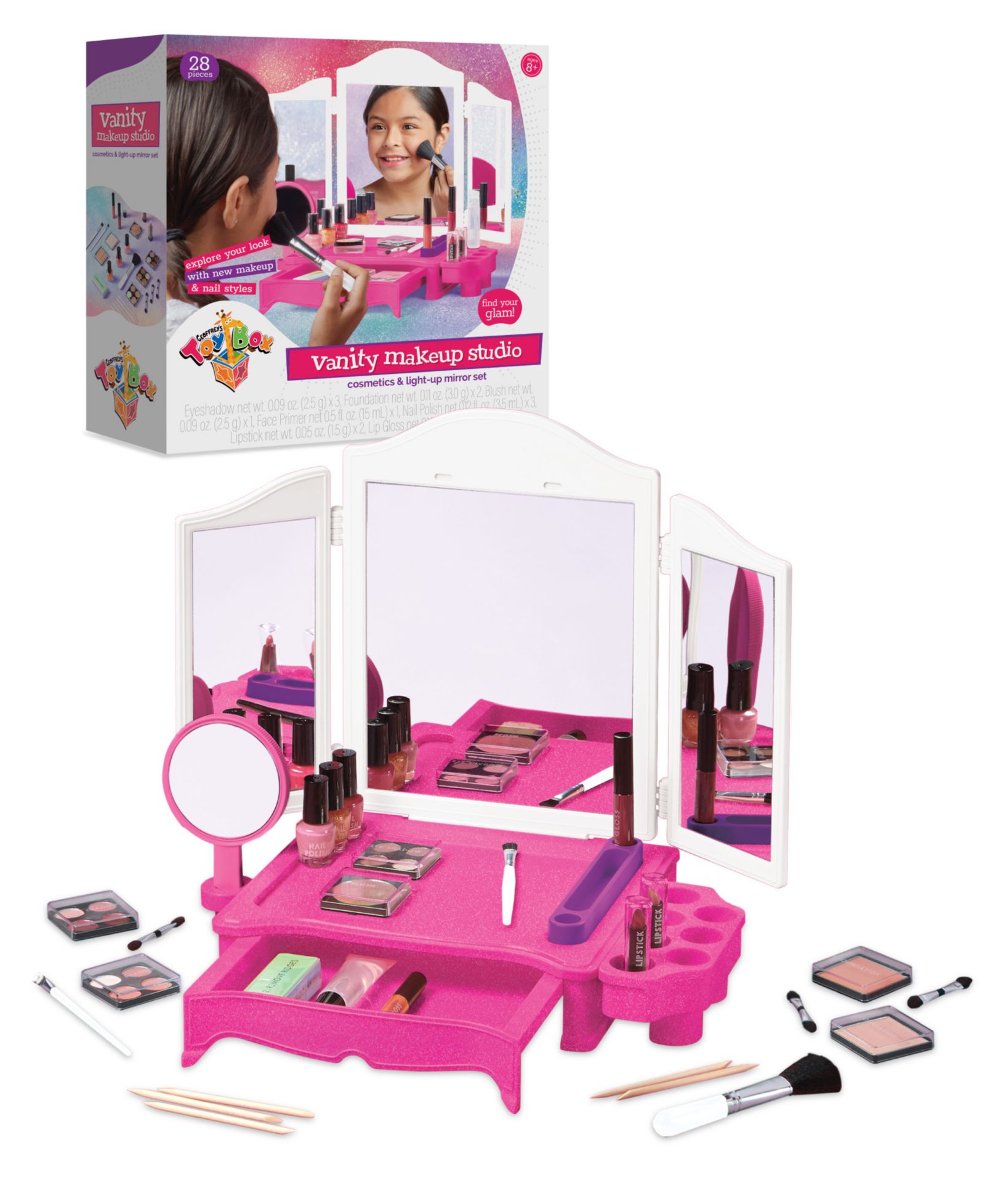 Набор косметики Geoffrey's Toy Box Vanity Makeup Studio