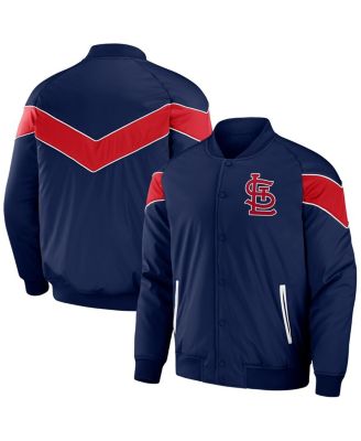Мужская ветровка Fanatics Darius Rucker Collection Navy St. Louis Cardinals Baseball Raglan Full-Snap