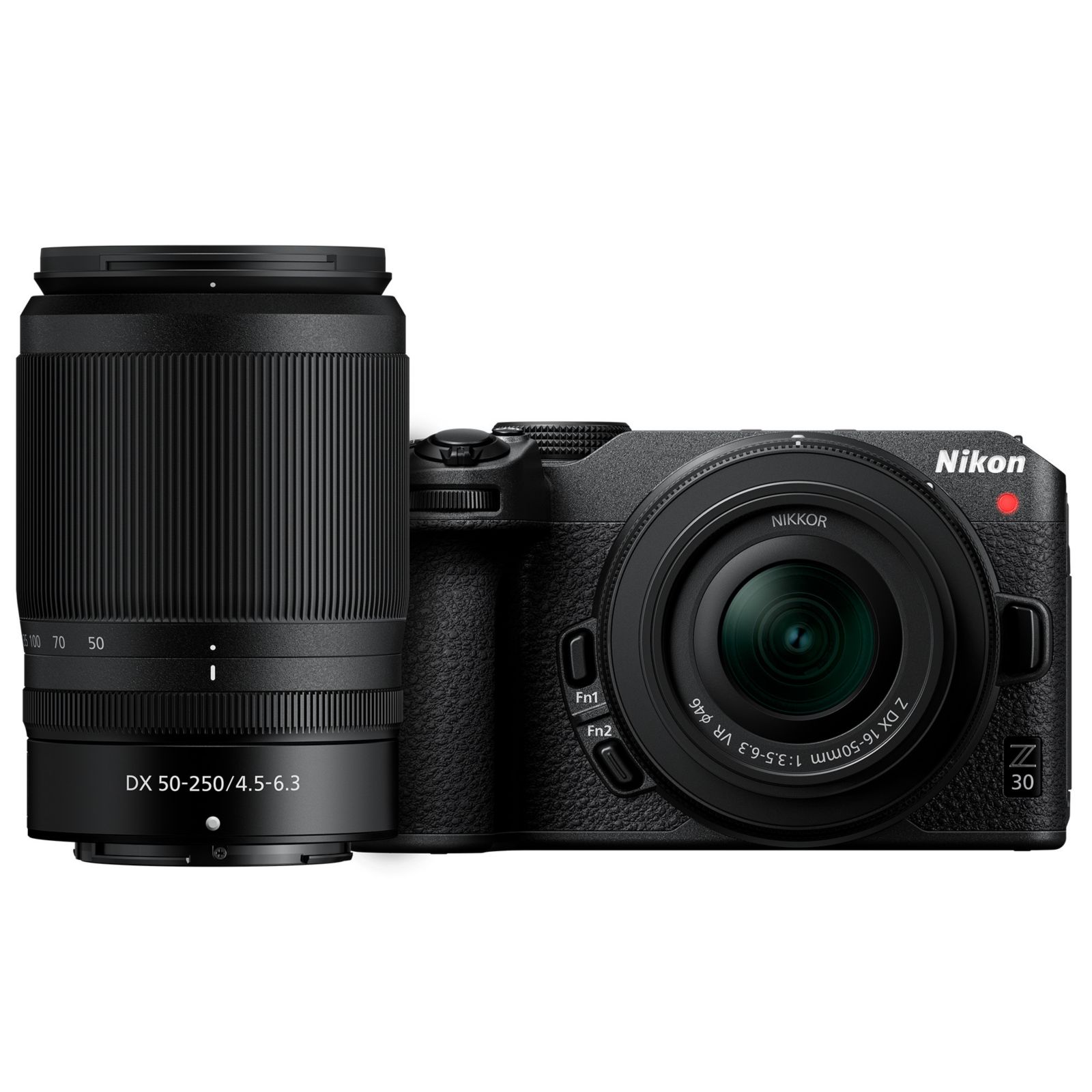 Nikon Z 30 20.9 Megapixel 4K Video Touchscreen Mirrorless Camera with Dual Lenses