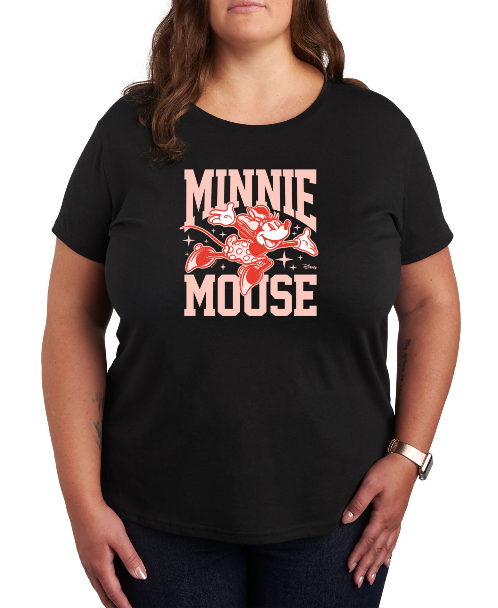 Футболка Minnie Mouse Plus Size Hybrid Apparel