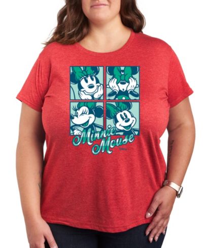 Hybrid Apparel  Plus Size Minnie Mouse Graphic T-shirt
