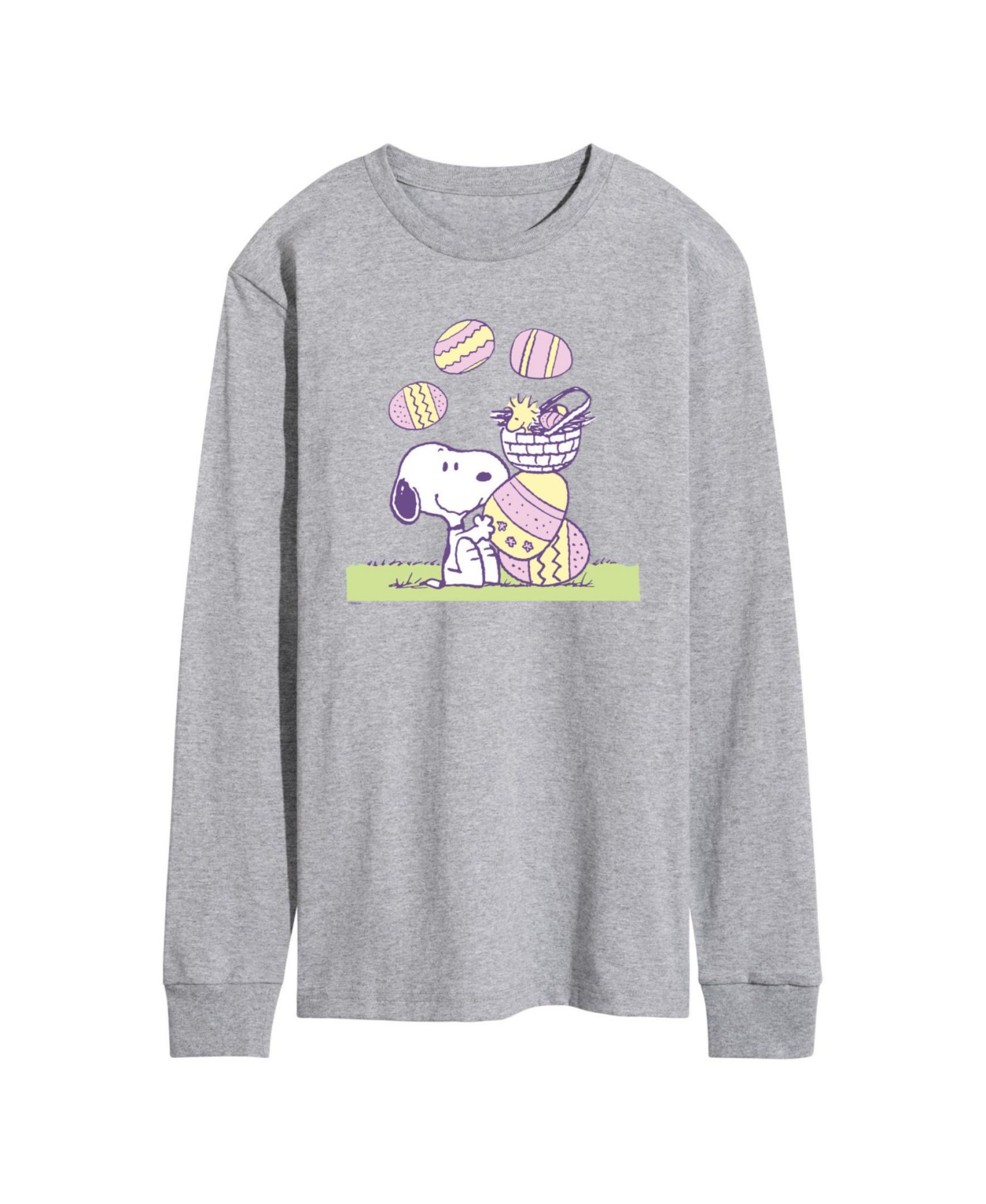 AIRWAVES Men's Peanuts Long Sleeve T-shirts