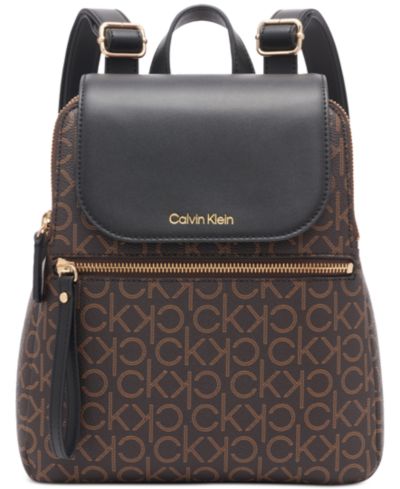 Calvin Klein Garnet Signature трехсекционный рюкзак