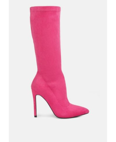 Женские высокие сапоги London Rag Playdate High Heeled Calf