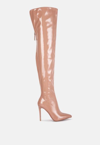 London Rag Womens Eclectic Knee Boot