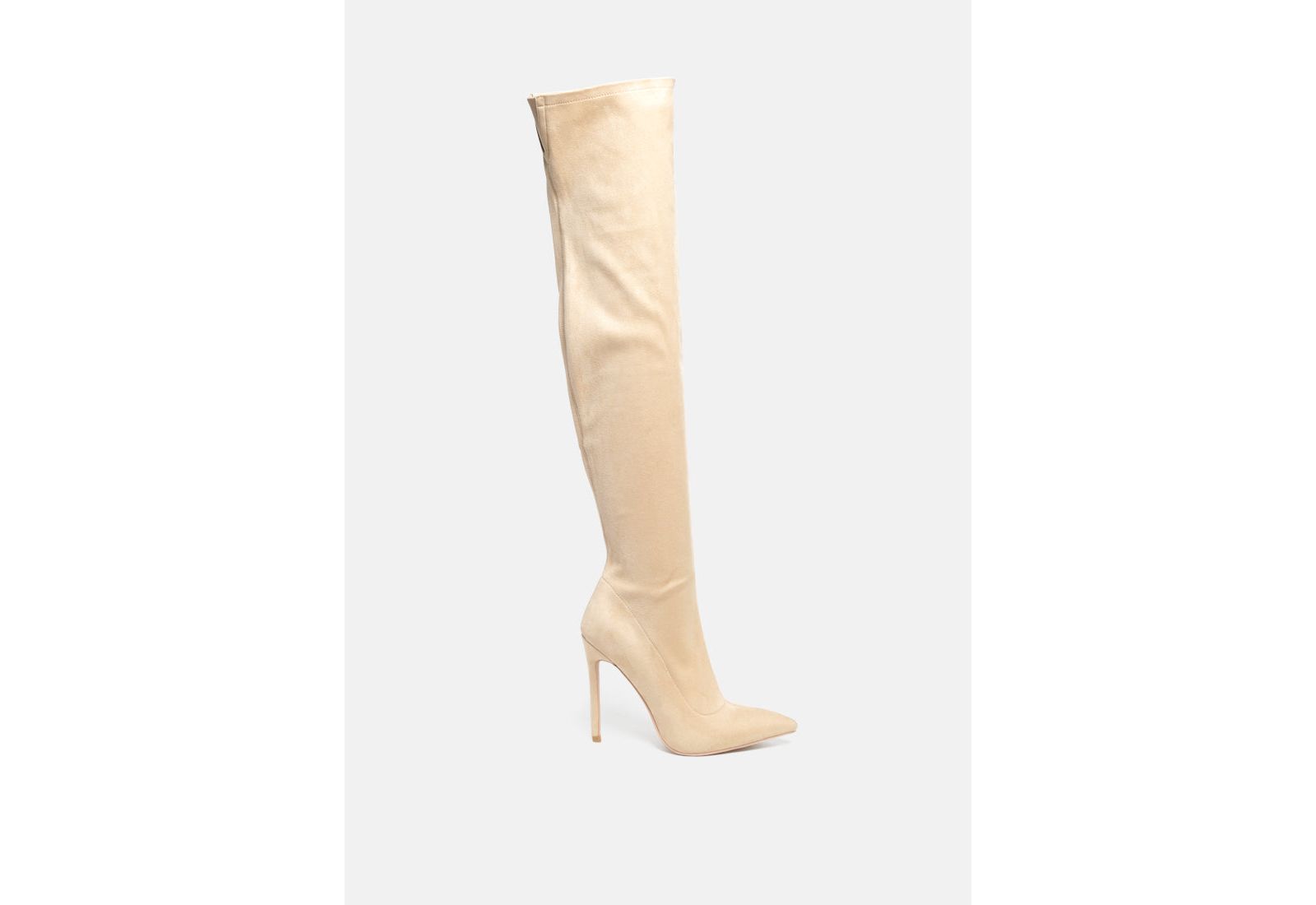 London Rag Womens Tilera Stretch Over The Knee Stiletto Boots
