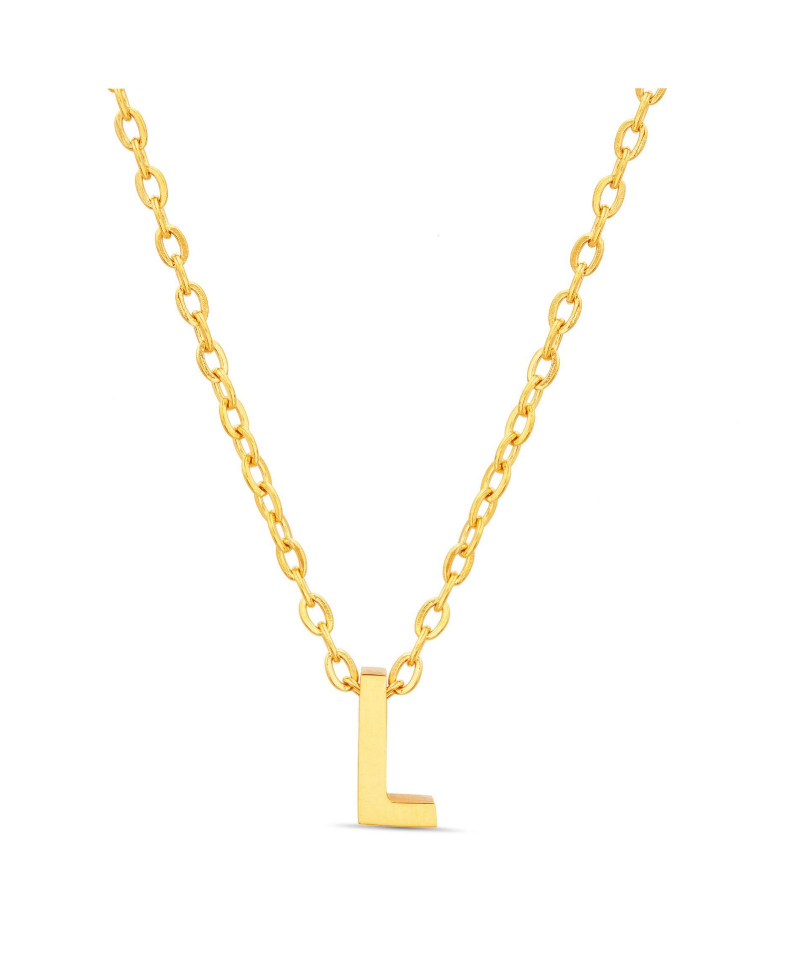 Подвеска kensie Gold-Tone Letter Initial Pendant Necklace