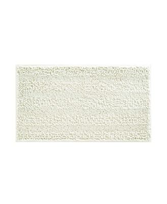 Laura Ashley Astor Chenille Bath Mat, 17" x 24"