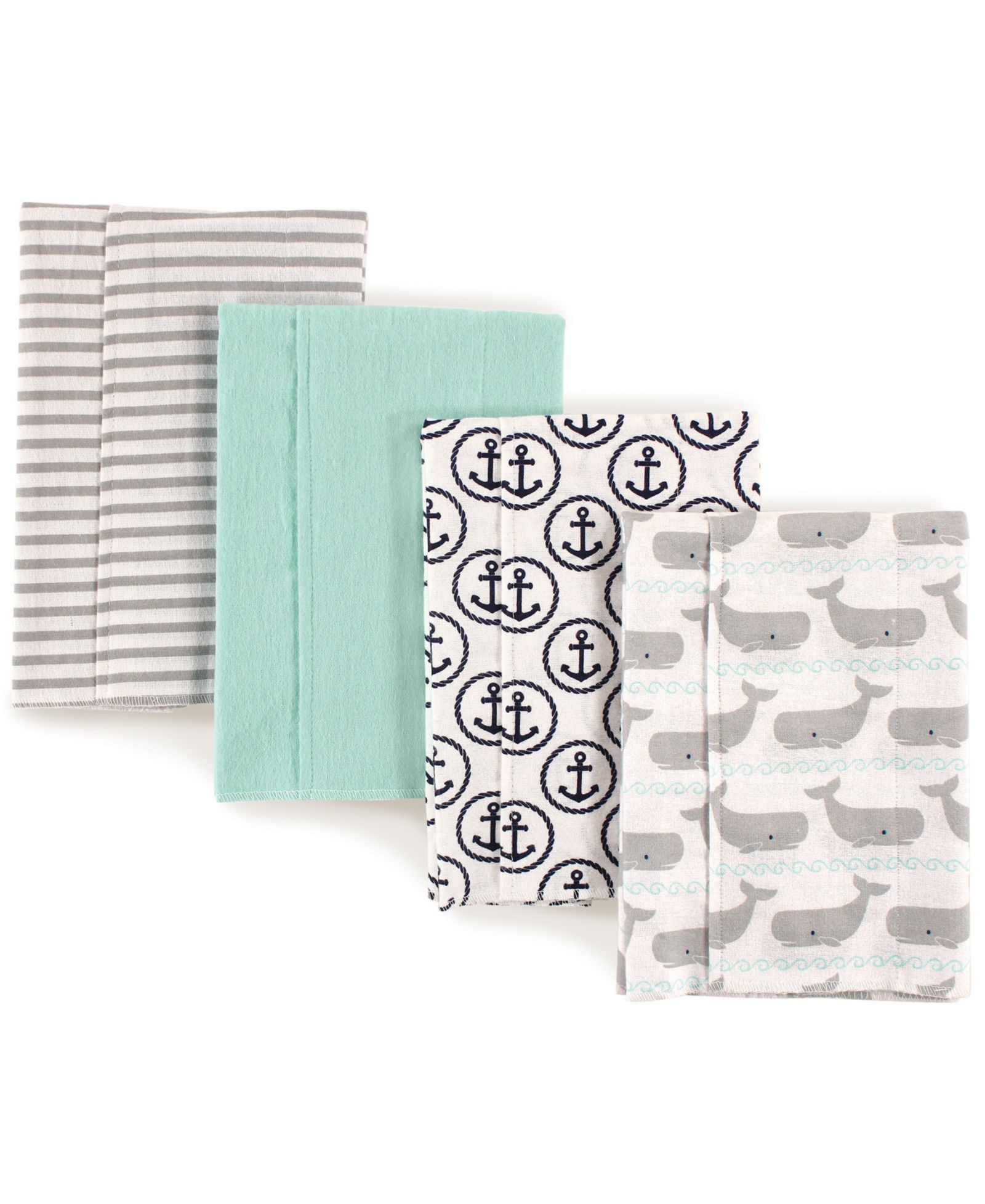 Hudson Baby Plush Cotton Flannel Burp Cloth