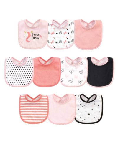 Детские нагрудники Hudson Baby из хлопка и полиэстера