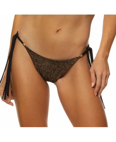 Женское бикини Guria Beachwear Crinkle Lurex Reversible Scrunch Tie Side