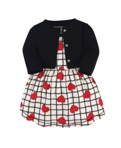 Black red heart