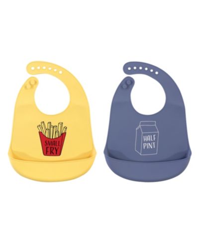 Детские силиконовые нагрудники Hudson Baby Unisex